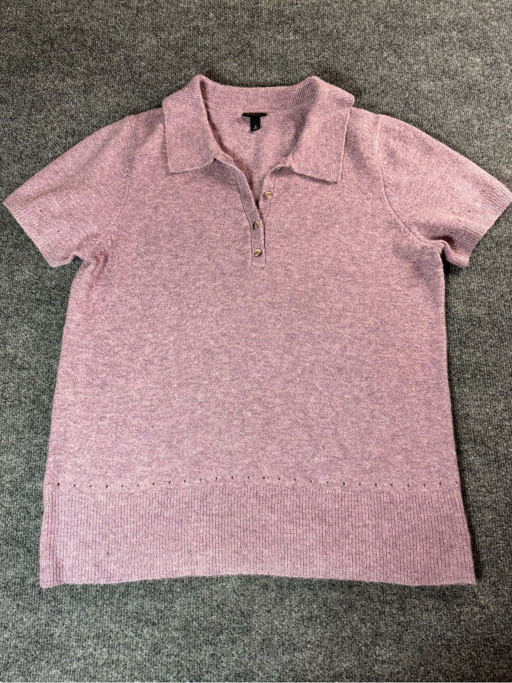 Torrid Soft Knit Polo Top - Lilac